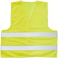 Bezpečnostní vesta v obalu, fluorescenční žlutá