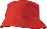 CAPRIO Plážový klobouček, červená