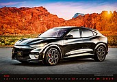 Cars 2026, nástěnný kalendář, prodloužená záda