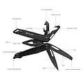 Celočerný skládací multitool s kleštěmi