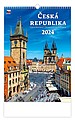 Česká republika 2026, nástěnný kalendář, prodloužená záda