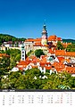 Česká republika 2026, nástěnný kalendář, prodloužená záda