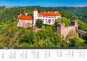 Česko mezi oblaky 2026, nástěnný kalendář, prodloužená záda