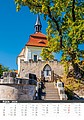 Český ráj 2026, nástěnný kalendář, prodloužená záda