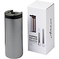 Cestovní kelímek s vakuovo-měděnou izolací, objem 360 ml, stříbrná
