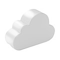 CLOUDINO Antistres ve tvaru oblaku, bílá