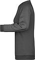 Dámská mikina James Nicholson sweatshirt women, antracitová, vel. XS