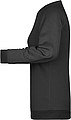 Dámská mikina James Nicholson sweatshirt women, černá, vel. L