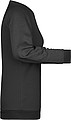 Dámská mikina James Nicholson sweatshirt women, černá, vel. S