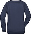 Dámská mikina James Nicholson sweatshirt women, námořní modrá, vel. S