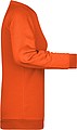 Dámská mikina James Nicholson sweatshirt women, oranžová, vel. XS