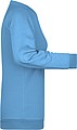 Dámská mikina James Nicholson sweatshirt women, sv. modrá, vel. XS