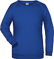 Dámská mikina James Nicholson sweatshirt women, tmavá královská modrá, vel. XS