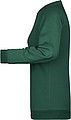Dámská mikina James Nicholson sweatshirt women, tmavě zelená, vel. S