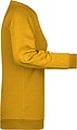 Dámská mikina James Nicholson sweatshirt women, tmavě žlutá, vel. S
