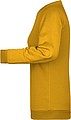 Dámská mikina James Nicholson sweatshirt women, tmavě žlutá, vel. S