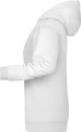Dámská mikina s kapucí James Nicholson sweat hoodie women, bílá, vel. M