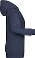 Dámská mikina s kapucí James Nicholson sweat hoodie women, námořní modrá, vel. 3XL