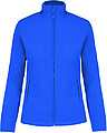 Dámská mikrofleecová mikina Kariban fleece jacket women, kobaltově modrá, vel. S
