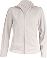 Dámská mikrofleecová mikina Kariban fleece jacket women, krémová, vel. 3XL