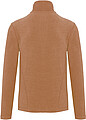 Dámská mikrofleecová mikina Kariban fleece jacket women, sv. hnědá, vel. S