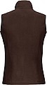 Dámská mikrofleecová vesta Kariban fleece vest women, hnědá, vel. S