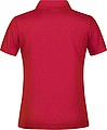 Dámské piqué polo James & Nicholson, červená, XXL