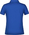Dámské piqué polo James & Nicholson, královská modrá, XS