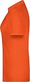 Dámské piqué polo James & Nicholson, oranžová, XS