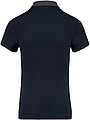 Dámské polotriko KARIBAN TWO-TONE JERSEY POLO SHIRT, námořní modrá/tm.šedá, XS