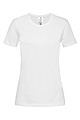 Dámské tričko STEDMAN CLASSIC-T ORGANIC WOMEN z bio bavlny, bílá, S