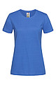 Dámské tričko STEDMAN CLASSIC -T ORGANIC WOMEN z bio bavlny, sv. král. modrá L