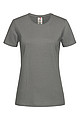 Dámské tričko STEDMAN CLASSIC-T ORGANIC WOMEN z bio bavlny, tmavě šedá, S
