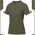 Dámské triko Elevate Nanaimo, velikost XS, vojenská zelená - khaki
