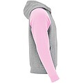 Dětská dvoubarevná mikina Roly Badet, velikost 9/10 let, šedá/růžová