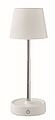DIALUZ Dobíjecí výsuvná stolní USB lampa, bílá