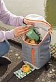DRAGOR Turistický chladící batoh 10L, šedá