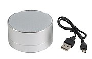 DRAKULA Bluetooth reproduktor s výkonem 3 W, stříbrný