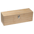Dřevěný box na víno s příslušenstvím, hnědý