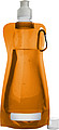 DUNCAN Rolovací plastová láhev s klipem, 420 ml, oranžová