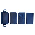 Dvoupatrový lunchbox 1000 + 1300 ml, modrá