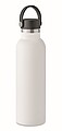 Dvoustěnná láhev na pití 700ml, s integrovaným brčkem, bílá