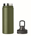 Dvoustěnná láhev z nerezu, 500ml, tmavě zelená