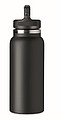 Dvoustěnná nerezová láhev, 970ml, černá