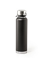 Dvoustěnná nerezová termoska, 650ml, s měděnou izolací, černá