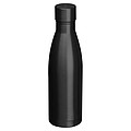 Dvoustěnná vakuovaná láhev na vodu, objem 500ml, černá