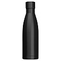 Dvoustěnná vakuovaná láhev na vodu, objem 500ml, černá