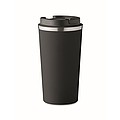 Dvoustěnný nerezový hrnek, 510ml, černý