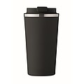 Dvoustěnný nerezový hrnek, 510ml, černý