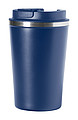 Dvoustěnný nerezový termo hrnek, 350ml, tmavě modrý